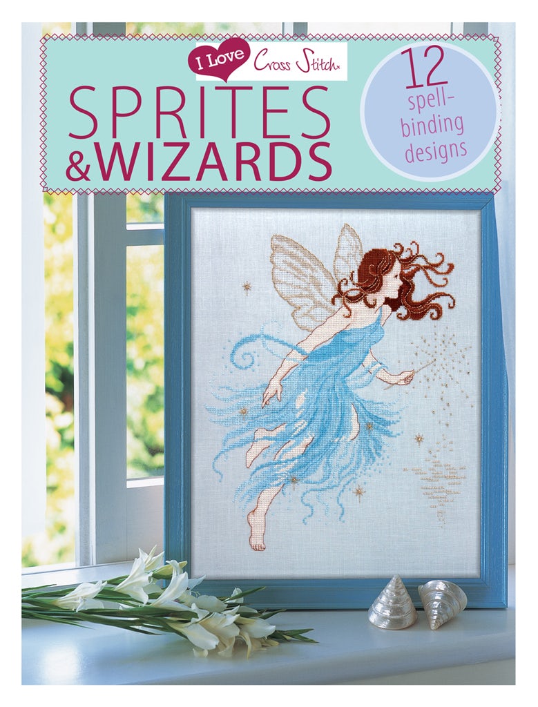 Book cover image for I Love Cross Stitch – Sprites & Wizards ISBN: 9781446361689